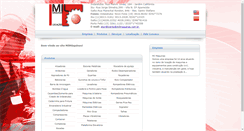 Desktop Screenshot of milmaquinas.com.br