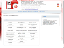 Tablet Screenshot of milmaquinas.com.br